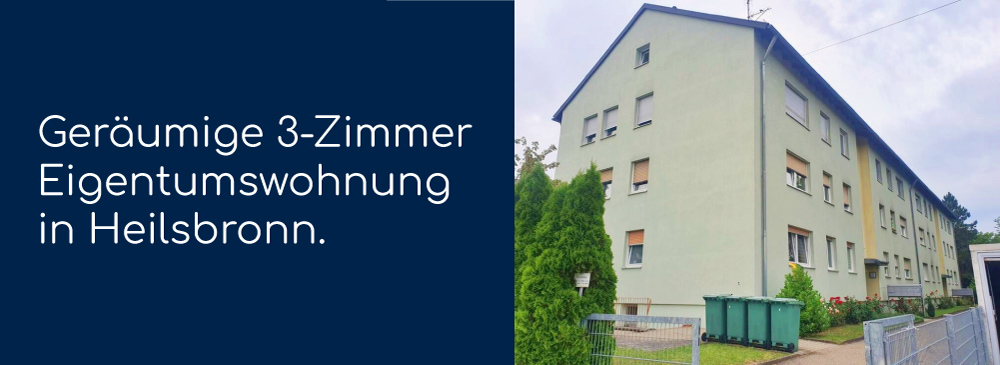 Geräumige 3-Zimmer Eigentumswohnung – Heilsbronn